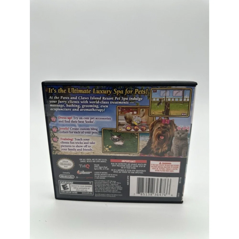 Paws and Claws: Pampered‎ Pets 2 - Nintendo DS
